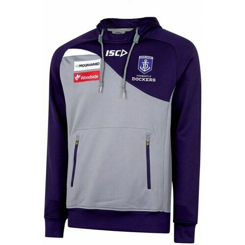 Fremantle Dockers AFL 2019 ISC Players Squad Hoody Size S-5XL! 