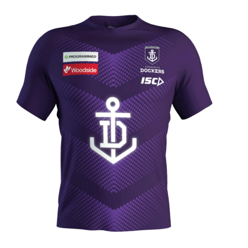 Fremantle Dockers AFL 2020 ISC Players Training Tee Shirt Size S-5XL!