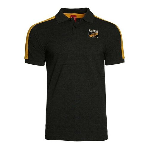 Richmond Tigers AFL 2019 Premium Retro Crest Polo Shirt Size S-3XL! S9
