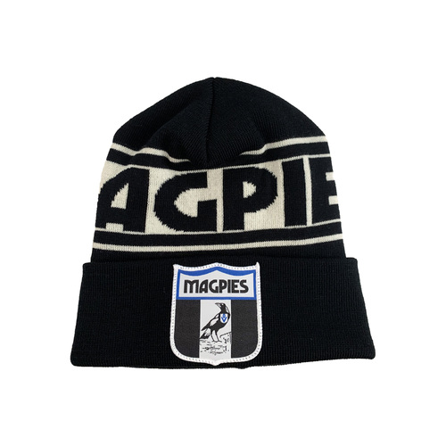 Collingwood Magpies AFL 2021 Playcorp Flashback Beanie! BNWT's