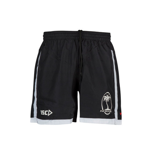 Fiji Rugby ISC Players Black Training Shorts Sizes S-5XL! Fiji Rugby!