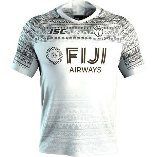 Fiji Rugby ISC Rugby World 7's Sevens Home Jersey Adults Size XL! 