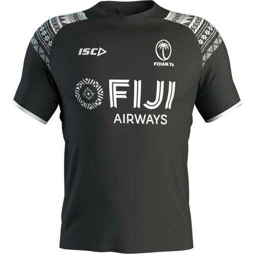 Fiji Rugby 2020 ISC Rugby World 7's Sevens Players Training Shirt Sizes S-5XL! 