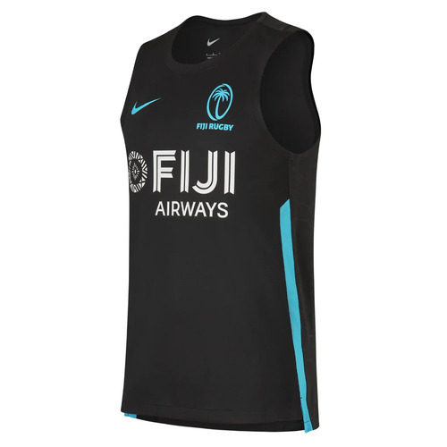 Fiji Drua Rugby 2023 Nike Rugby 7's Training Singlet Adults Size S-2XL!