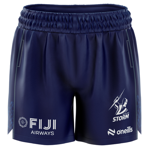 Melbourne Storm NRL 2025 O'Neills Training Shorts Sizes S-7XL!