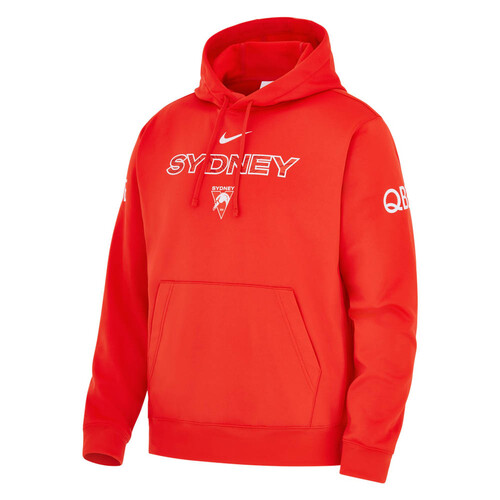 Sydney Swans AFL 2024 Players Therma Pro Hoodie Sizes S-2XL!