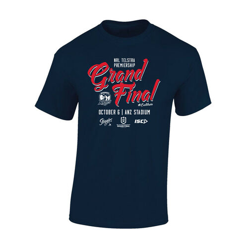 Sydney Roosters NRL 2019 ISC Grand Final T Shirt Adults Sizes XLarge! In Stock!