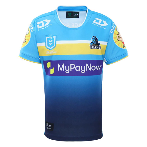 Gold Coast Titans 2023 NRL Dynasty Home Jersey Kids Sizes 6-14!