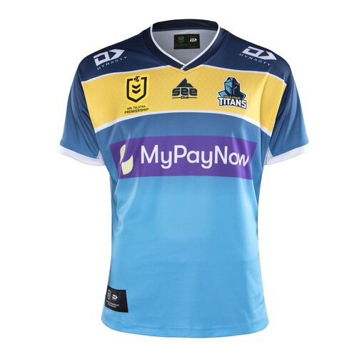 Gold Coast Titans 2022 NRL Dynasty Home Jersey Sizes S-7XL! 
