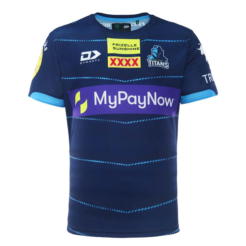 Gold Coast Titans NRL Dynasty Alternate Training Tee Shirt Sizes S-7XL! T3