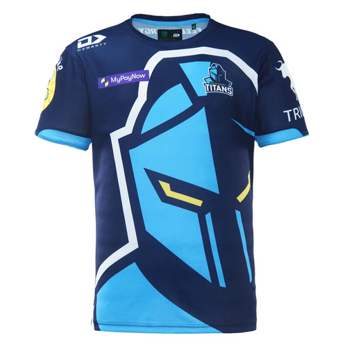 Gold Coast Titans NRL Dynasty Captains Run Tee Shirt Sizes S-7XL! T3
