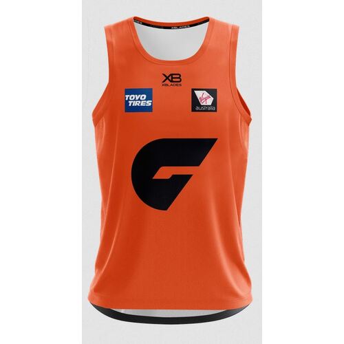 GWS Giants AFL 2020 AFL XBlades Muscle Tee Singlet Sizes S-7XL!