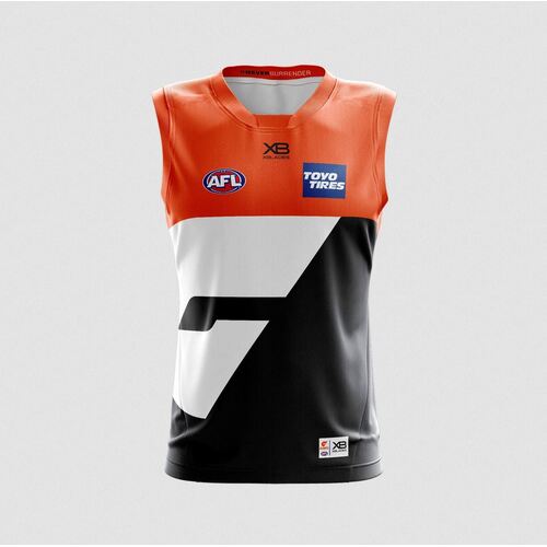 GWS Giants AFL 2020 AFL XBlades Home Guernsey Jersey Sizes S-7XL!