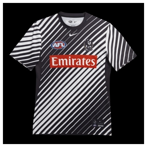 Collingwood Magpies AFL 2025 Pre Match Shirt Jersey Sizes S-4XL!
