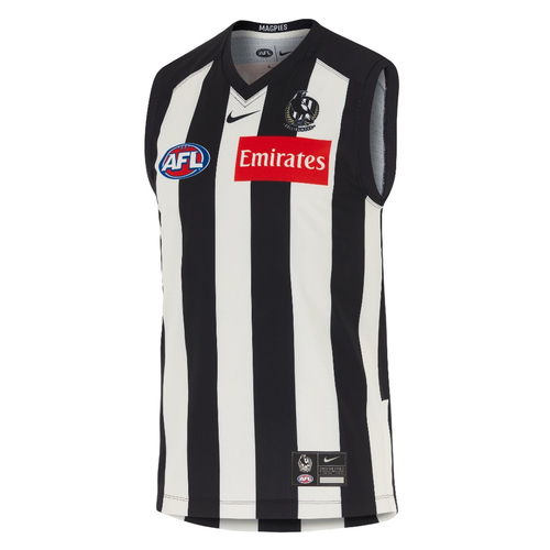 Collingwood Magpies AFL 2025 Home Guernsey Sizes S-4XL!