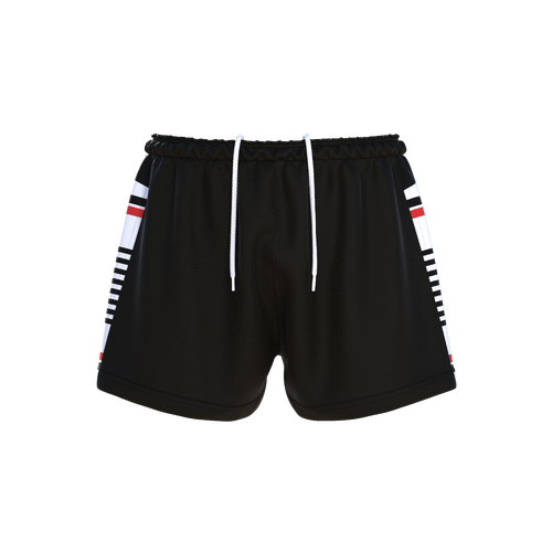 North Sydney Bears Youth Kids Classic Hero Footy Shorts Size 6-14