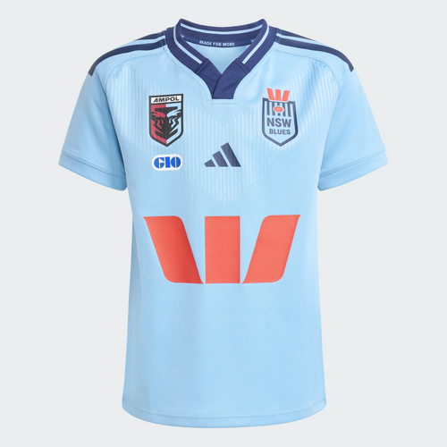 NSW Blues 2026 Adidas State Of Origin Home Jersey Kids Sizes 8-16!