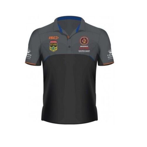 IAS Indigenous All Stars NRL Players ISC Polo Shirt Sizes Medium ONLY!7