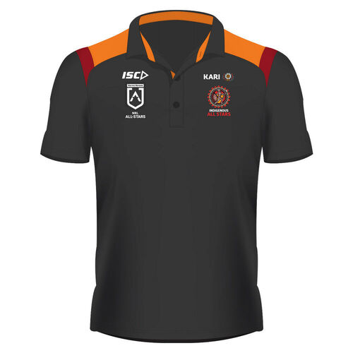  Indigenous All Stars 2019 Players Polo Shirt Size S-5XL! NRL Aboriginal IAS