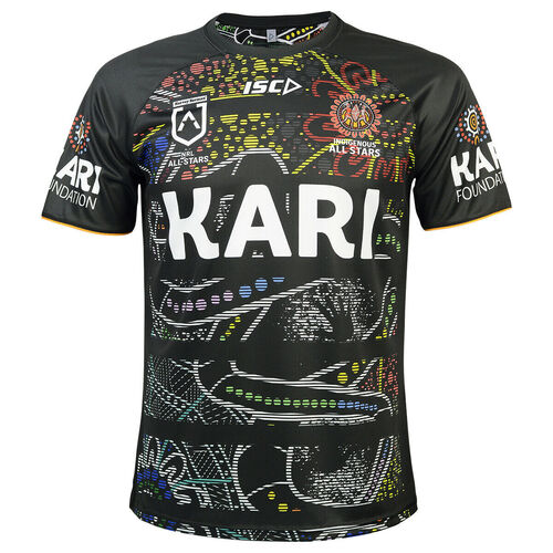 IAS Indigenous All Stars 2020 Players Training T Shirt Adults Sizes 3XL!