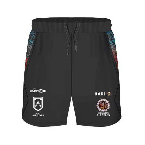 IAS Indigenous All Stars 2022 Training Shorts Sizes S-7XL! 