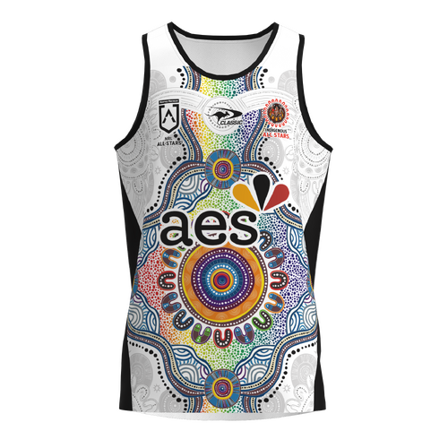 IAS Indigenous All Stars 2023 Training Singlet Sizes S-3XL!