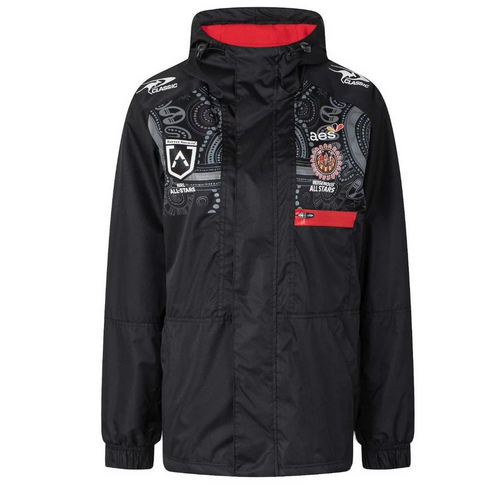 IAS Indigenous All Stars Wet Weather Jacket Hoody Sizes S-2XL! T3