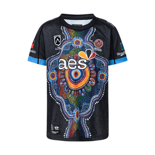 IAS Indigenous All Stars 2023 Classic On Field Jersey Kids Sizes 6-14!