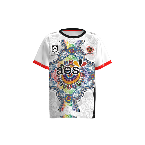 IAS Indigenous All Stars Classic Training Shirt Kids Sizes 6-14! T3