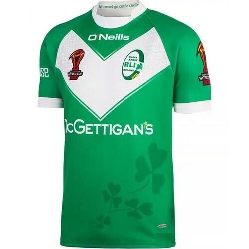 Ireland Wolfhounds Rugby League 2017 RLWC Home Jersey Adult & Kids Sizes!