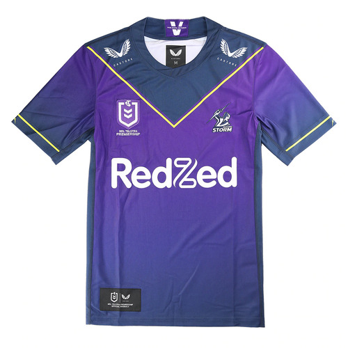 Melbourne Storm NRL 2021 Castore Home Jersey Kids Sizes 6-14!