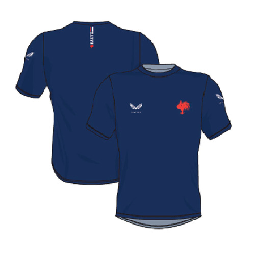 Sydney Roosters NRL 2021 Castore Travel Shirt Sizes XL ONLY!