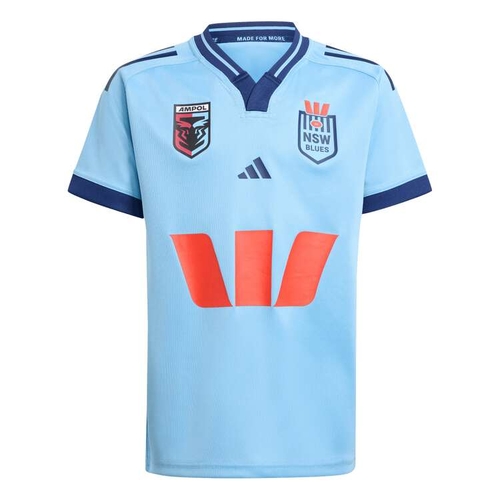 NSW Blues 2025 Adidas State Of Origin Home Jersey Kids Sizes 8-16!
