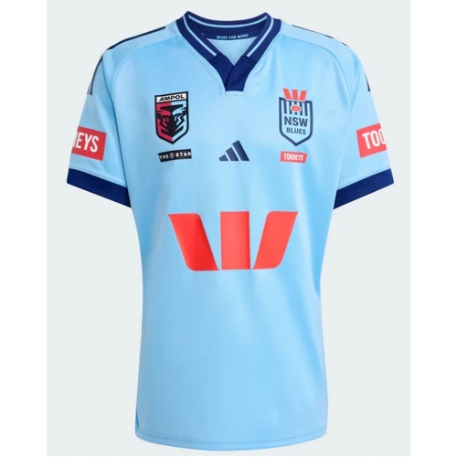 NSW Blues 2025 Adidas State Of Origin Home Jersey Mens Sizes S-3XL!