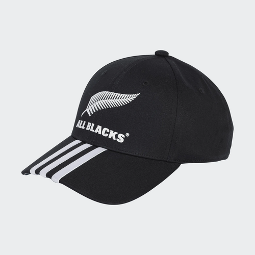 New Zealand All Blacks Rugby 2026 Adidas 3- Stripe Baseball Cap Hat!