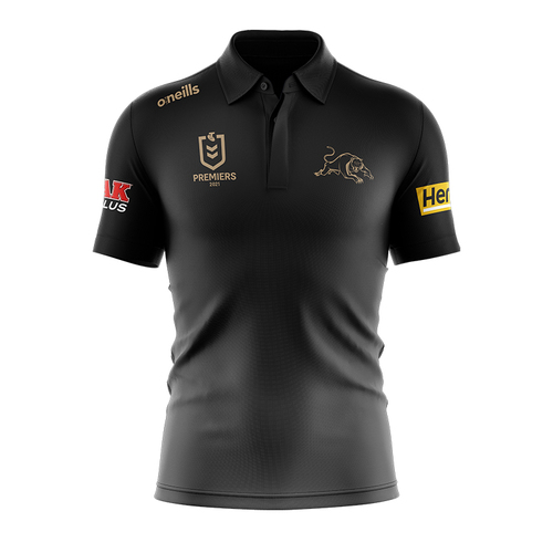 Penrith Panthers NRL 2021 O'Neills Premiers Polo Sizes S-5XL! 