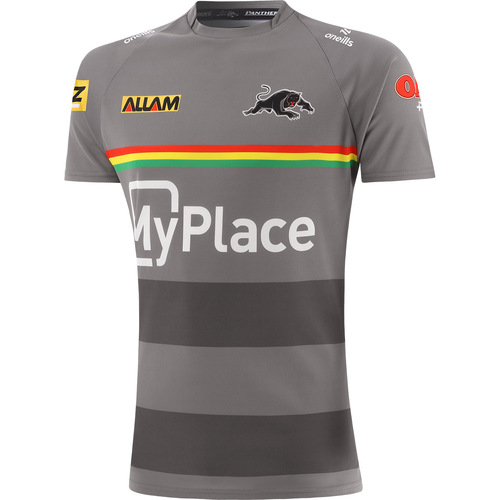 Penrith Panthers NRL 2025 O'Neills Training Shirt Grey Sizes S-3XL!