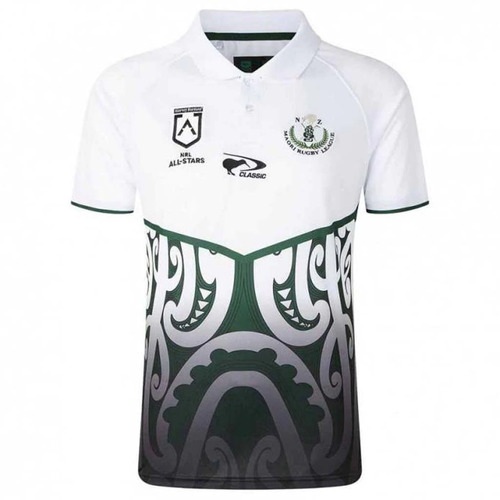 New Zealand Maori All Stars Players Performance Polo Shirt Size S-5XL! T2