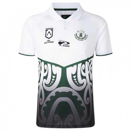 New Zealand Maori All Stars 2022 Players Performance Polo Shirt Size S-5XL!