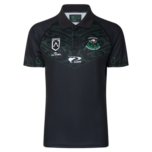 New Zealand Maori All Stars 2023 Performance Polo Size S-3XL!
