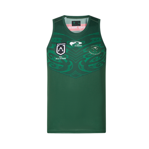 New Zealand Maori All Stars Players Training Singlet Size S-3XL! T3