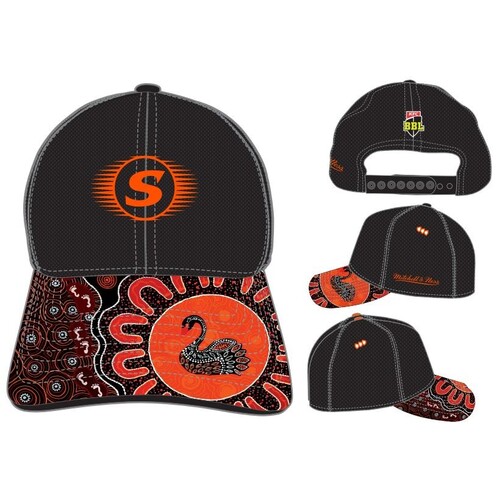 Perth Scorchers Big Bash BBL Cricket Players Indigenous Training Cap/Hat!