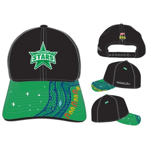 Melbourne Stars Big Bash BBL Cricket Players Indigenous Training Cap/Hat!