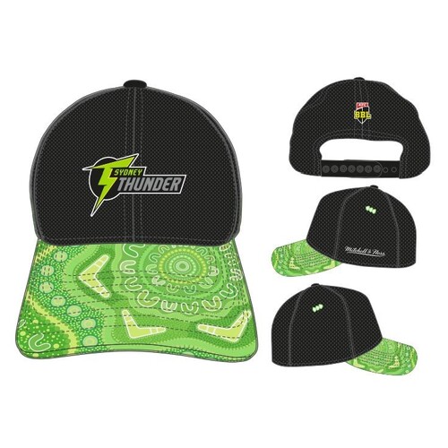 Sydney Thunder Big Bash BBL Cricket Players Indigenous Training Cap/Hat!