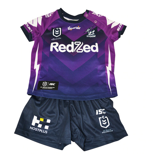 Melbourne Storm NRL 2020 Home ISC Jersey Toddlers Sizes 0-4!