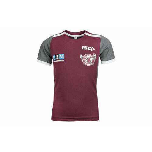 Manly Sea Eagles NRL Players Maroon Training T Shirt Sizes S-5XL! T8