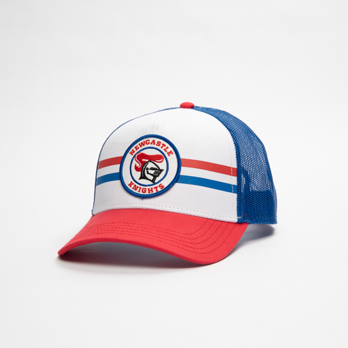 Newcastle Knights NRL Blue/Red Brushed Canvas Valin Hat Cap!