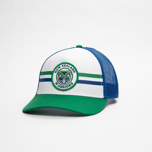 New Zealand Warriors NRL 2022 Blue/Green Brushed Canvas Valin Hat Cap!