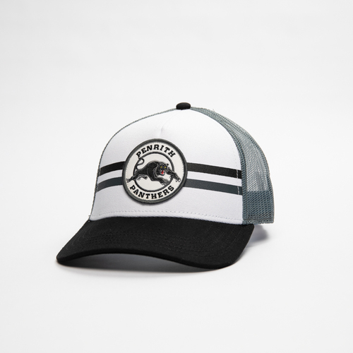 Penrith Panthers NRL 2022 Slate/Black Brushed Canvas Valin Hat Cap!