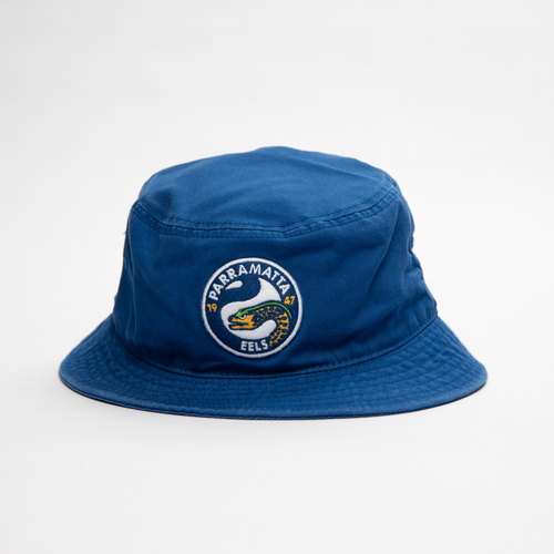 Parramatta Eels NRL Blue Twill Bucket Hat Cap!